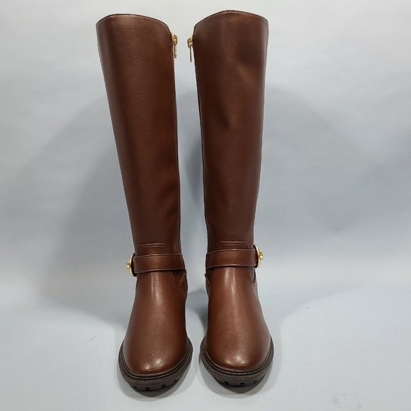 Coach Farrah Leather Riding Boots Women's Size 5B Style C0626 MSRP $275 NWoB - Picture 3 of 12